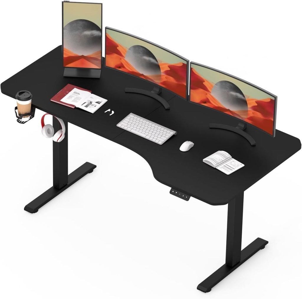 Test : bureau électrique SANODESK EP1 160 x 80 cm