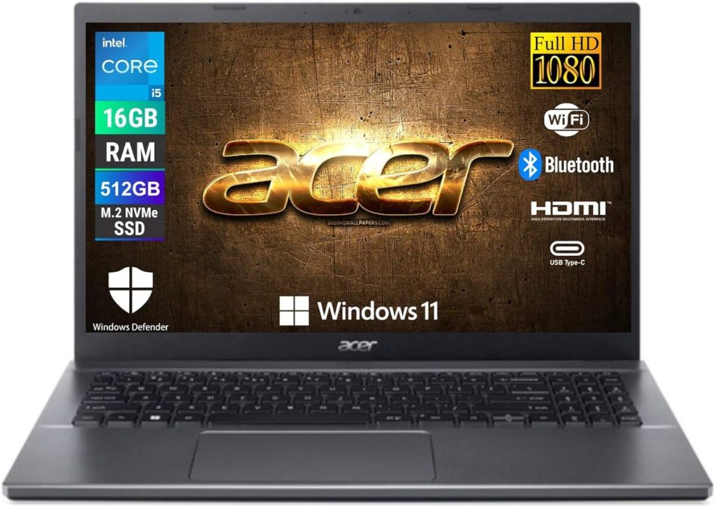 Test : acer Extensa 15, performance et puissance avec Intel i5