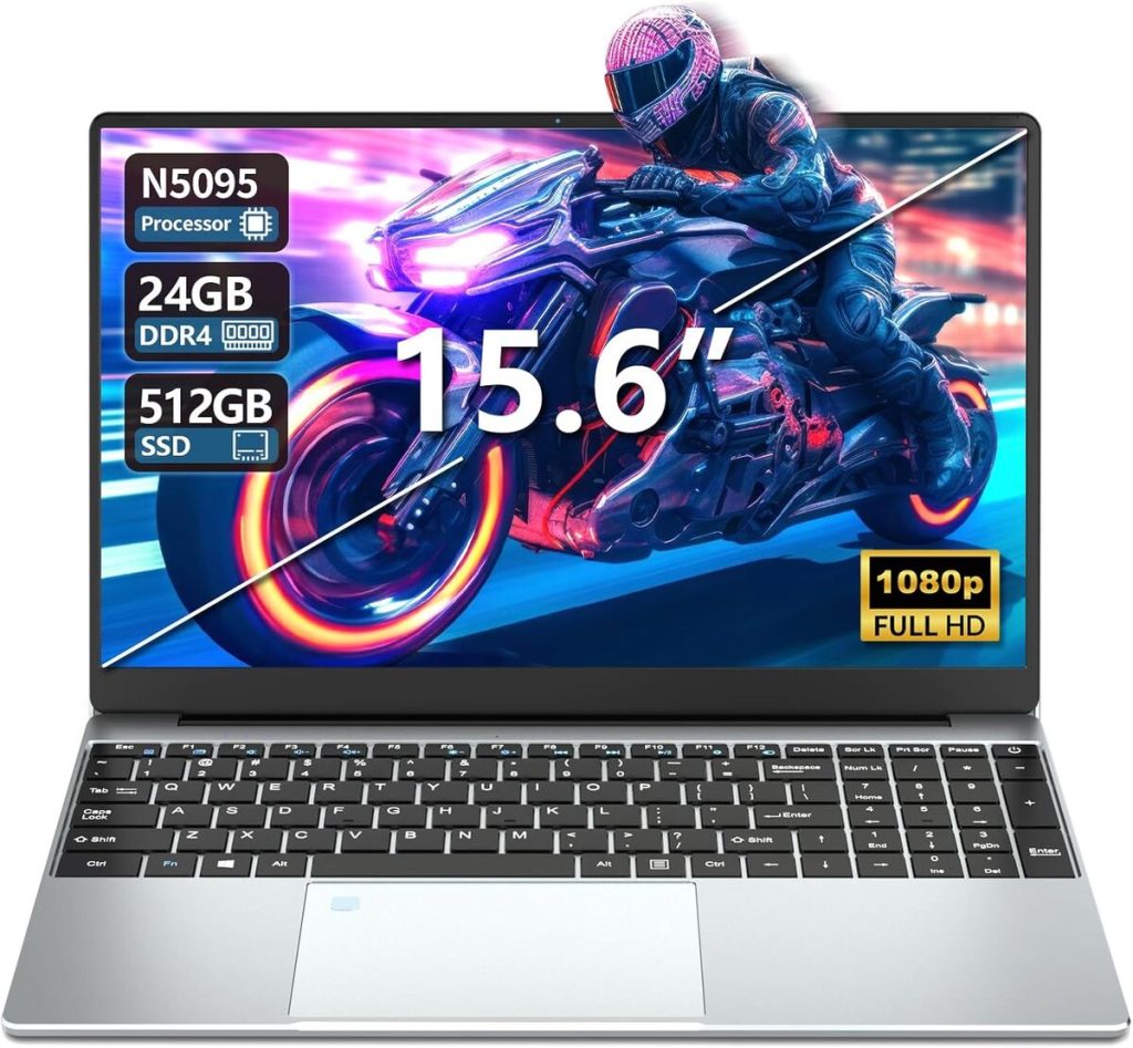 Test : ordinateur portable 15, 6" Windows 11 Celeron N5095 24Go RAM 512Go SSD