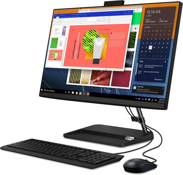 Lenovo Ideacentre AIO 3 24ALC6 - Ordinateur de Bureau Tout-en-Un 23.8