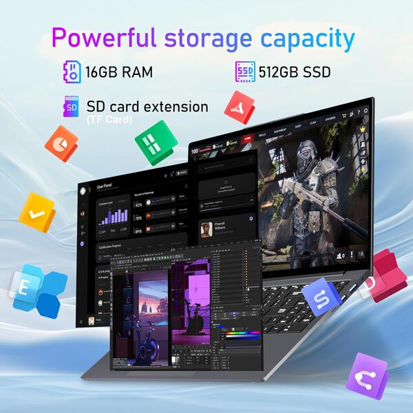 Ordinateur Portable 15,6