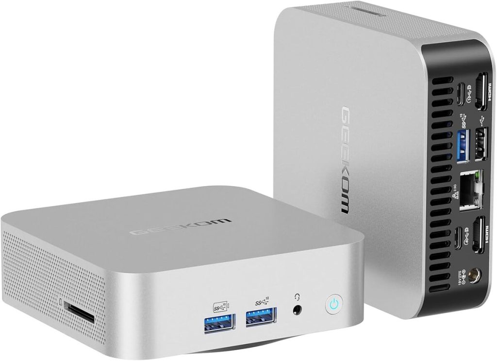 Test du geekom A8 mini PC : puissance et compacité au rendez-vous