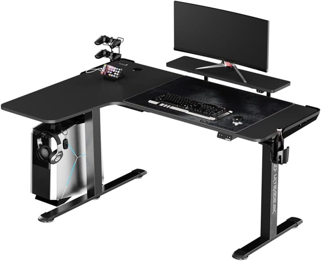 Test : bureau "Ultradesk Winger" en L avec LED RGB