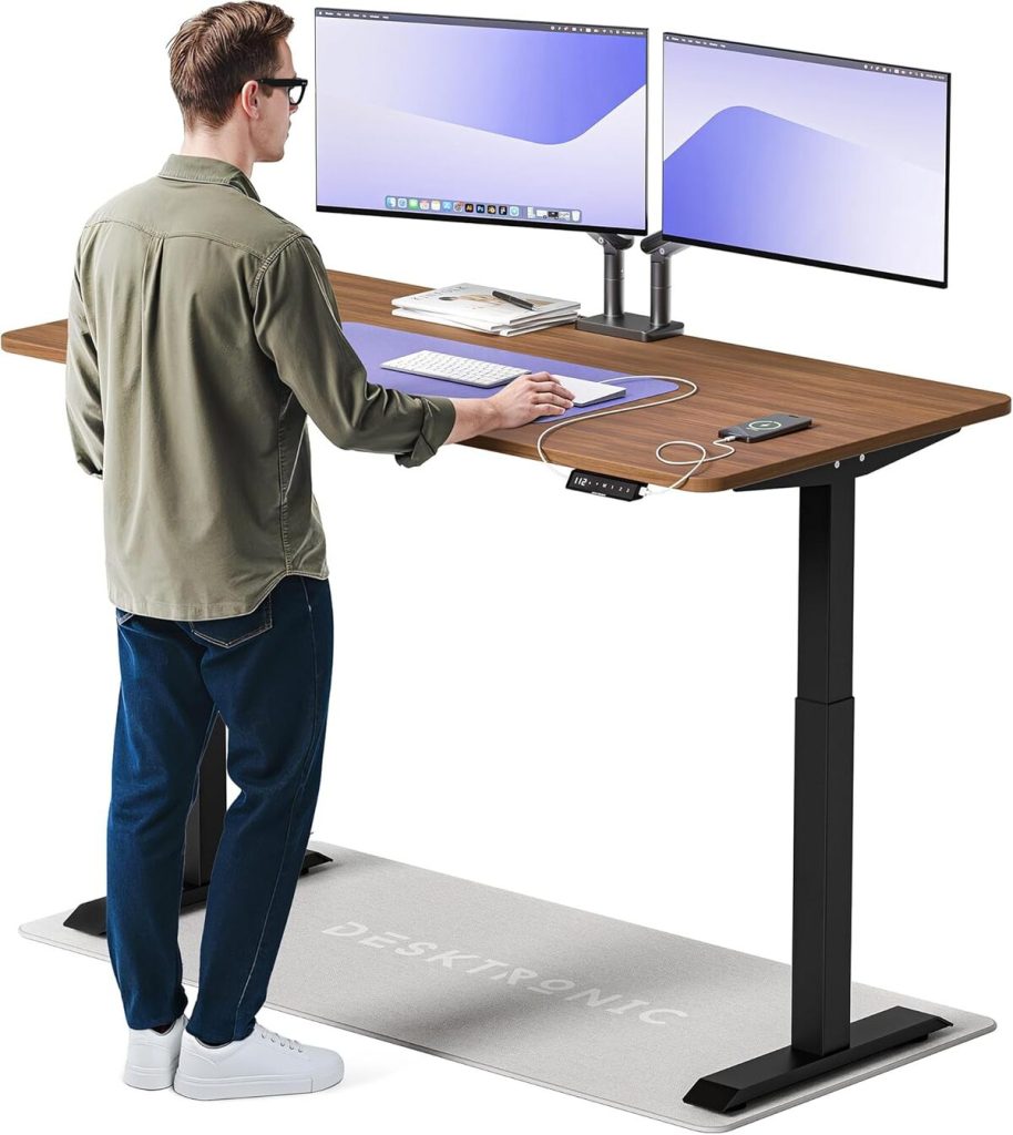 Test du bureau Desktronic : électrifié et ajustable à 160x80 cm