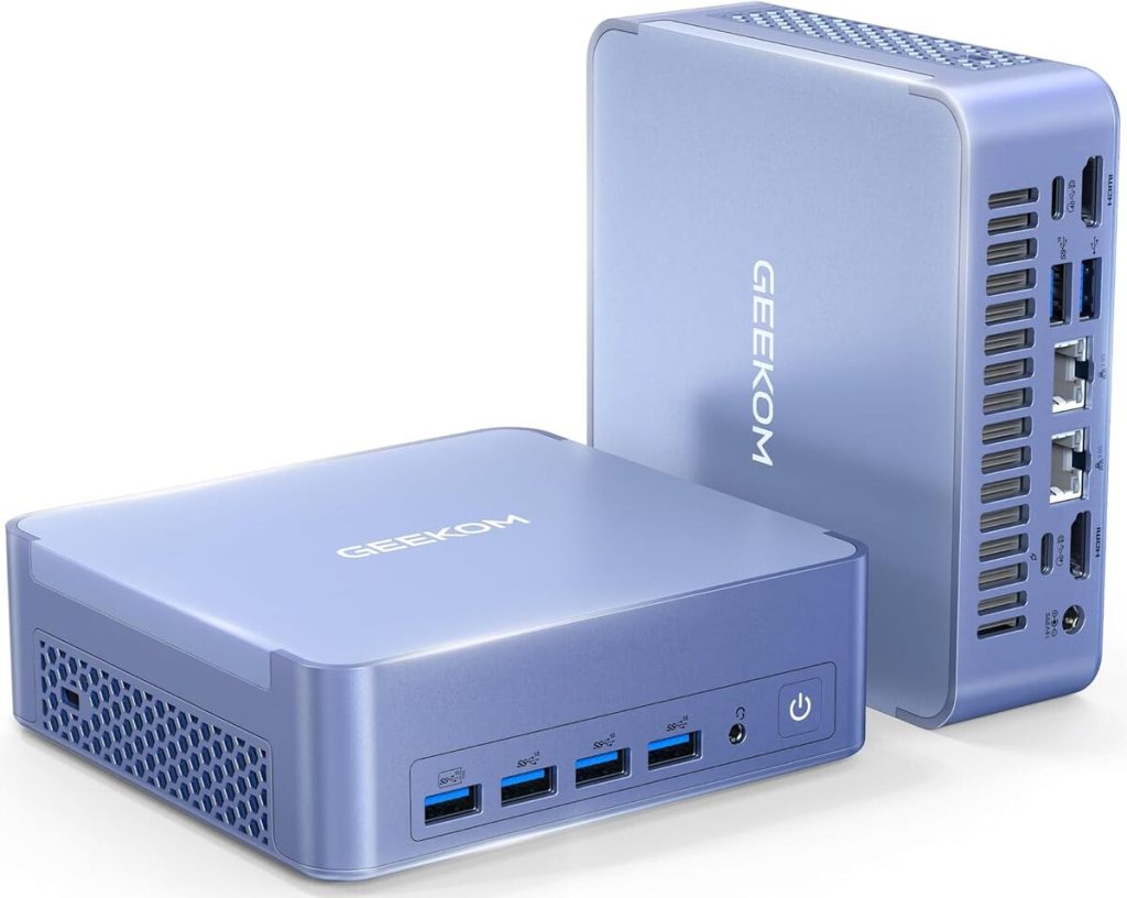 Test du GEEKOM AX8 Max : mini PC puissant et compact