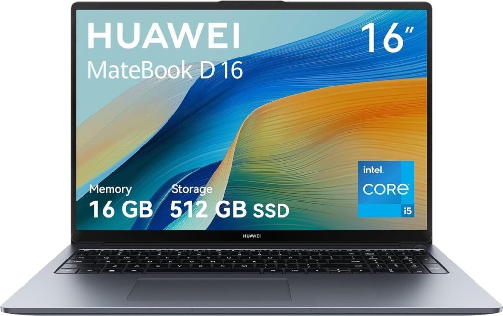 Test : huawei MateBook D16, l'ultrabook performant au design élégant