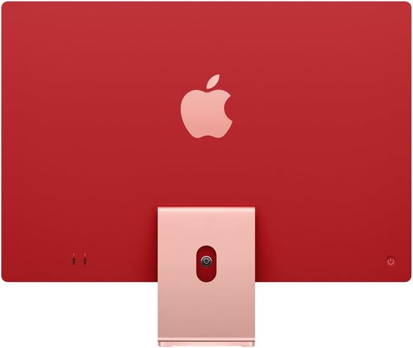 2023 Apple iMac avec Apple M3 Chip avec 8CPU and 8GPU (24-pouces, 8Go RAM, 256Go SSD Stockage, 2 Ports) Rose (Reconditionné)