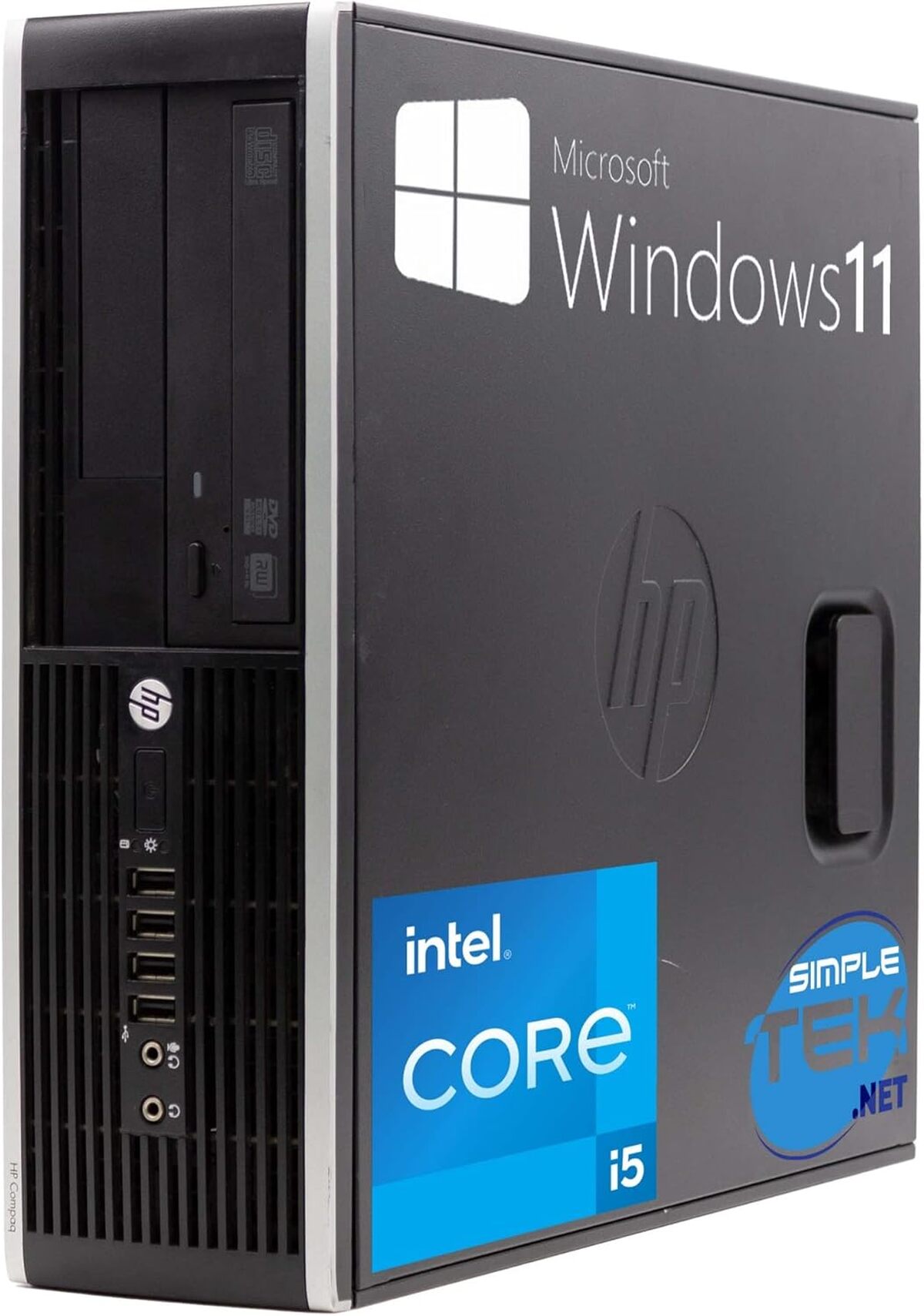 HP Compaq Elite 8300 Con SSD 240GB E Windows 10 Home 64-bit, Desktop Rinnovato
