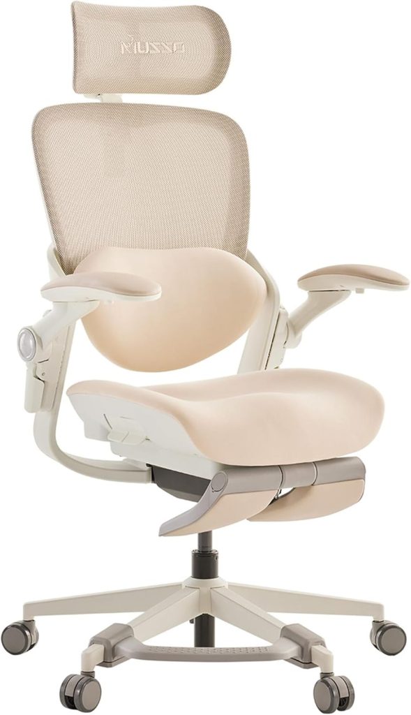 Test : chaise de bureau ergonomique MUSSO E80 Muse Femme