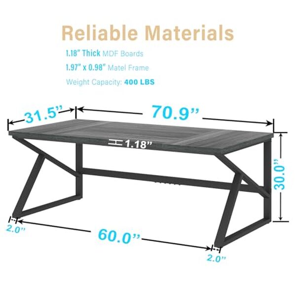 Découvrez notre test complet du bureau HSH : design élégant, espace généreux pour deux personnes, idéal pour un aménagement contemporain et fonctionnel