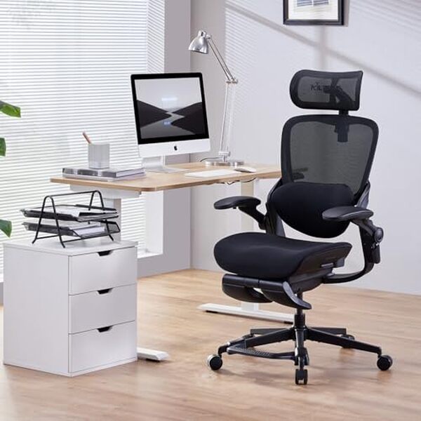 Découvrez notre test complet de la chaise de bureau ergonomique MUSSO E80 FemmePosture™, équipée d'un soutien 3D innovant pour un confort exceptionnel au travail.
