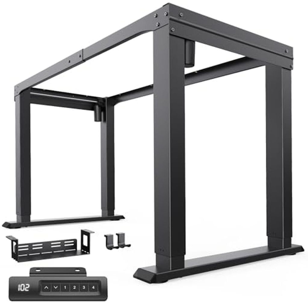 Test du bureau électrique assis-debout HUANUO à double moteur