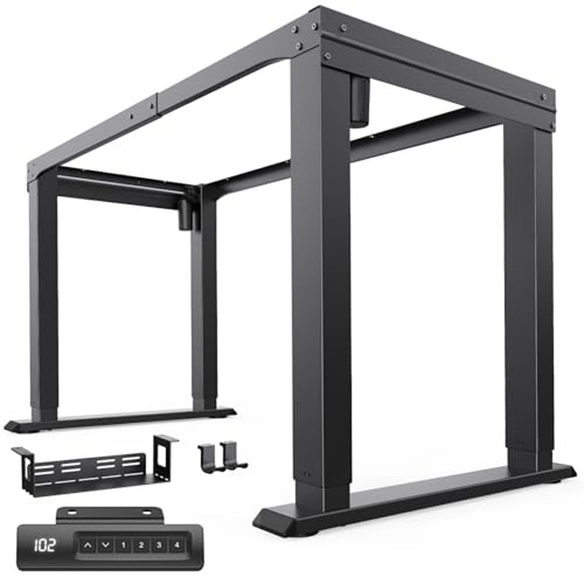 Test du bureau électrique assis-debout HUANUO à double moteur