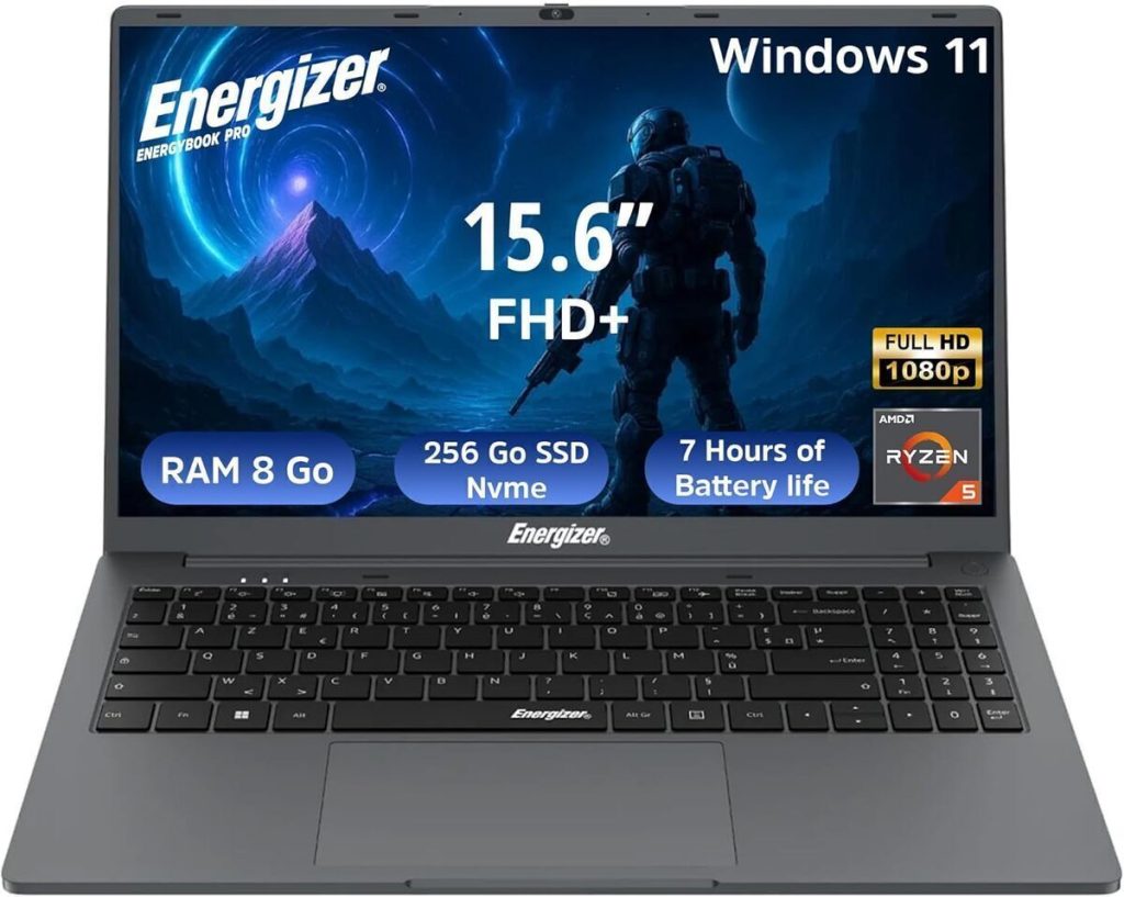 Test : ordinateur portable Energizer EnergyBook 17, 3'' HD+